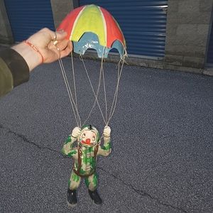 Parachuting Clown Ornament